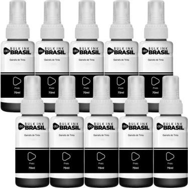 Imagem de Kit 10 Tintas Para Epson T664 L355 L365 L395 L455 L1300 L110 - Bulk In