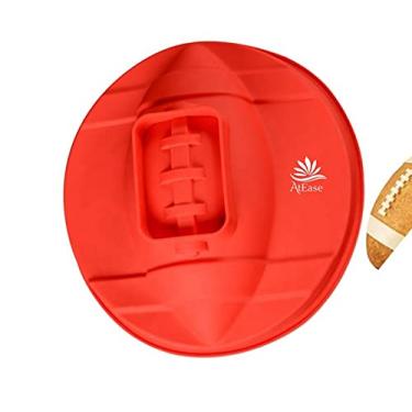 Imagem de Molde de silicone de futebol 3D, molde de chocolate quebrável de 28 cm para guloseimas de dia de jogo, festa temática esportiva