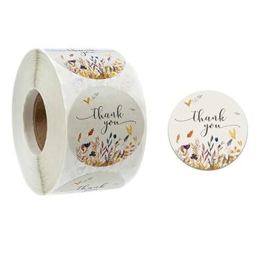 Imagem de 500 peças de 2,5 polegadas Thank You for Supporting My Small Business Adesivos pretos redondos selos autoadesivos à prova d'água para embalagem de envelopes caixas pedidos sacos de presente (obrigado