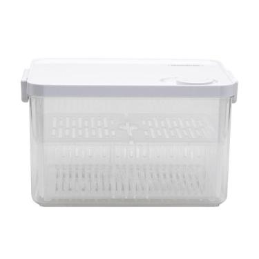 Imagem de Pote Tramontina Organizador De Geladeira Organizzare 6,2 Litros Com Controle De Umidade