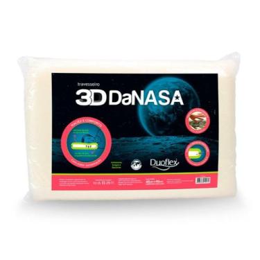 Imagem de Travesseiro 3d danasa 10 cm duoflex