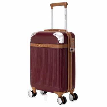 Imagem de Mala de Viagem Primicia P Bordo 10kg Padrão ANAC Rodinha 360° Cadeado Senha TSA