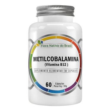 Imagem de Metilcobalamina (vitamina B12) 60 Cápsulas - Flora Nativa - Flora Nati