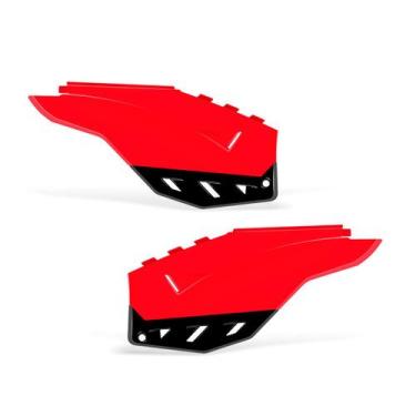 Imagem de Tampa Lateral Biker 4ction Honda Crf 230 2008 A  2021, Vermelho