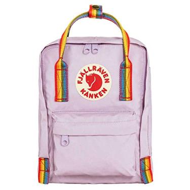 Imagem de Mochila Fjällräven unissex Kånken Rainbow Mini Lilás