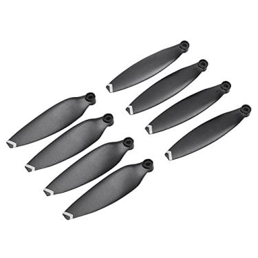 Imagem de aqxreight 8pcs Hélices de Drones Atribuídos Acessórios de Substituição Blades para FIMI X8 Borda Laranja (Borda Branca)