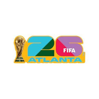 Imagem de HONAV Ímã da Cidade Anfitriã de Atlanta da Copa do Mundo da FIFA - Ímã oficialmente licenciado da Copa do Mundo da FIFA - Design vibrante de torneio - Fixação forte durável - Perfeito para geladeiras