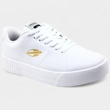 Imagem de Tênis Mormaii Urban Breeze Feminino - Branco e Amarelo, 37