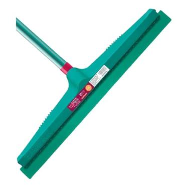 Imagem de Rodo Vai Vem Noviça M Sem Cabo Piso Liso Cerâmica Enjugar Passar Pano Secar Área Ampla Banheiro Varanda Calçada Casa