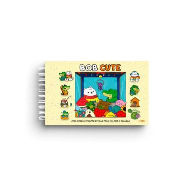 Imagem de Livro - BOB CUTE  CAPA DURA AMARELO - Livro com ilustrações fofas para