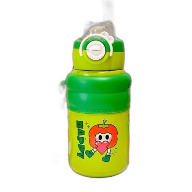 Imagem de Garrafa Infantil Térmica Divertida Inox Resistente