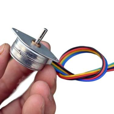 Imagem de Motor de arranque eletrônico de cinco fios de quatro fases 25 mm 25 SPG0001 15 graus motor de brinquedo de arranque eletrônico