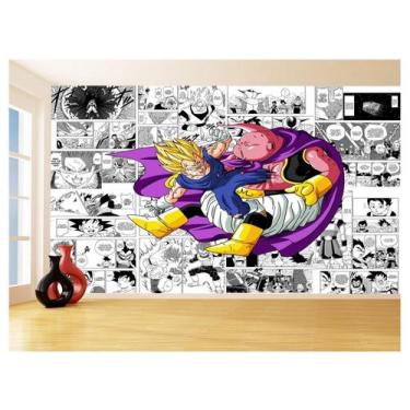 Imagem de Papel De Parede 3D Dragon Ball Vegeta Anime Buu 3,5M Dbz689 - Você Dec