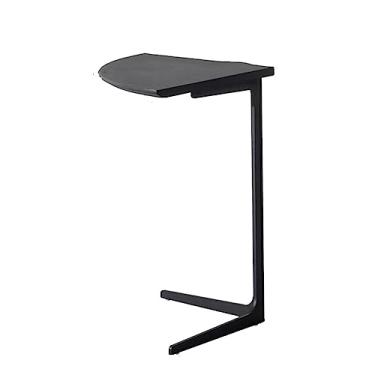 Imagem de Mesa de canto, mesas laterais para quarto, bandeja de TV, mesa de centro, mesas de canto simples e modernas para computador, móveis domésticos