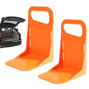 Imagem de Blocos Organizadores De Carga Para Porta-Malas | 2 Peças De Suprimentos Automotivos - Fixador Automotivo De Caixa Do Porta Malas | Para SUVs, Autocaravanas, Campismo, Transporte De Pets, Férias Em