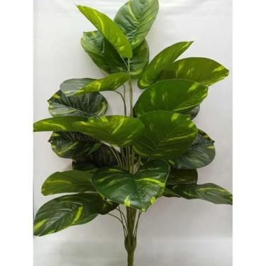 Imagem de Yucca Artificial Premium 1,10m / 1,15m – Plantas Decorativas Realistas para Ambientes Internos e Externos(1,Jiboia - 24 Folhas)