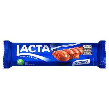 Imagem de Chocolate ao Leite Lacta 34g