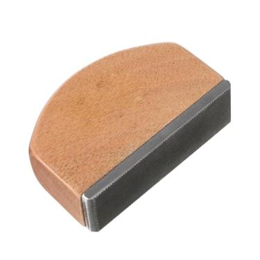 Imagem de SUNGOOYUE Arquivo de Traste, Arquivo de Nivelamento de Traste de Guitarra, Ferramenta Luthier de ângulo íngreme de 3 Polegadas para Chanfro de Nivelamento de Braço de Guitarra, Ferramenta