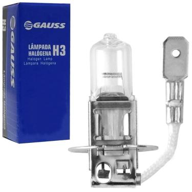 Imagem de Lâmpada Halógena Amarela H3 70w Pk22s 24v Gauss Gl45