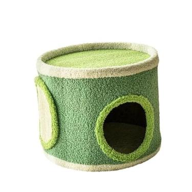 Imagem de IEUDNS Cama para gatos Kitty Condo com sisal Pet Supplies Carpet Protection Cat Scratch Toy Cat Cama de papelão para treinamento de vários animais de