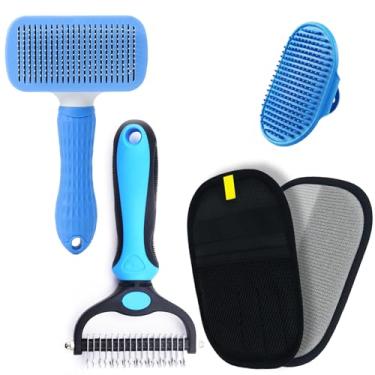 Imagem de IDQQUQQ Luva de remoção de pelos de animais de estimação (4 peças)