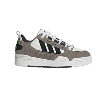 Imagem de ADI2000 Tênis Masculino Casual, Cor Ônix, Estilo Esportivo, do 38 ao 42 (Cinza Branco, BR, Adulto, Numérico, 41)