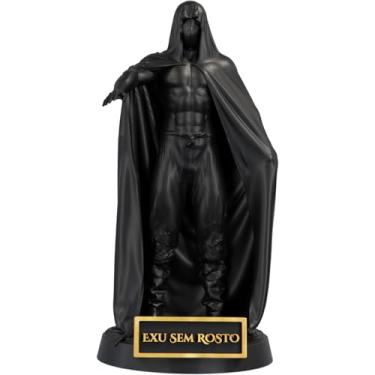 Imagem de Estátua Exu Sem Rosto Imagem Umbanda Candomblé (Cor Aurum Noctis)