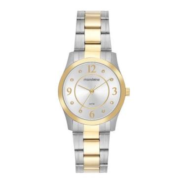 Imagem de Relogio Mondaine Feminino Ref: 99831lpmvba3 Casual Aço Bicolor