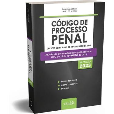 Imagem de Livro - Código de Processo Penal 2023