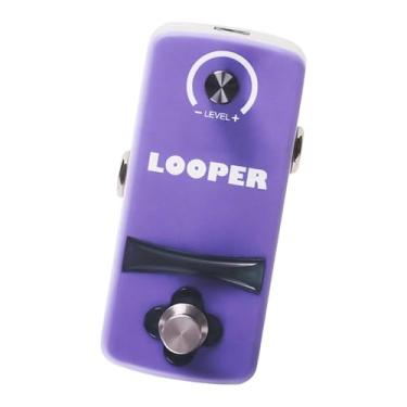 Imagem de Colaxi Pedal de guitarra multiefeitos com reverb, compacto e versátil, ideal para apresentações em festivais e concertos.