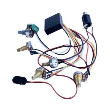 Imagem de Dynwave Circuito de pré-amplificador de equalização, equalizador ativo e passivo pré-cabeado, 3 Bandas