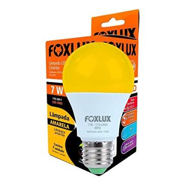 Imagem de Foxlux Lâmpada LED Bulbo 7W Amarela Bivolt