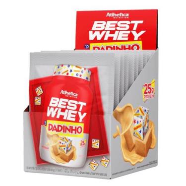 Imagem de Best Whey (15 sachês de 35g) Atlhetica Nutrition, Dadinho