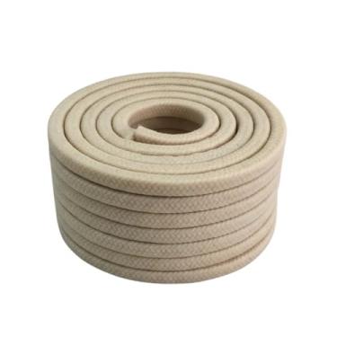 Imagem de Gaxeta de Algodão 5/8 Polegadas Ensebada, Quadrada, 5kg, para Bomba, Roda D'água e Outros Equipamentos