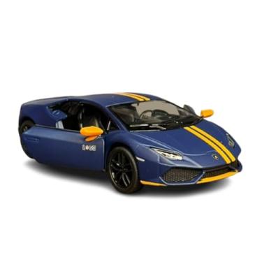Imagem de Miniatura Carrinho de Ferro Lamborgini Huracan Esportivo AZUL