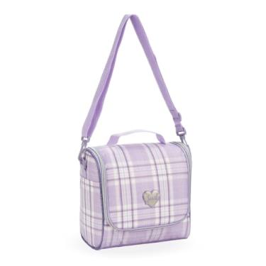 Imagem de Lancheira Térmica Teen Just Escolar Lilás Brilhante Alças Volta as Aulas Lanche Recreio Marmita Pote