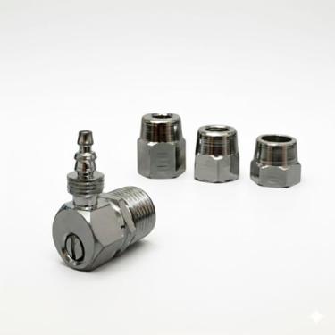 Imagem de 24 HORAS FILTROS, Adaptador Purificador Água Universal Compatível Mangueiras 1/4 5/16 3/8"