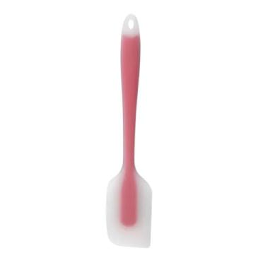 Imagem de Espátula de silicone, creme e manteiga, para cozinhar, utensílio de cozinha resistente a altas temperaturas (vermelho)