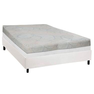 Imagem de Colchão Casal D33 Castor Espuma Visco Gel Vitagel Space Double Face 138x188x24