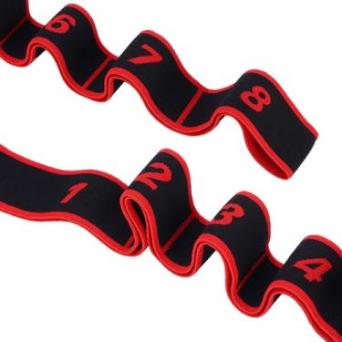 Imagem de Generic Faixa de Resistência de Ioga Cinto Elástico de Alongamento para Postura Corporal Correta e Flexibilidade, Cinta de Exercício de Dança Latina para Coordenação e Desenvolvimento de Equilíbrio,