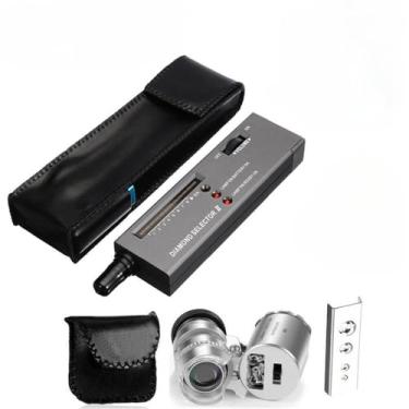 Imagem de Testador de Diamantes Condutor Calor com Conjunto Lupa Dureza Indicação LED Ferramentas Precisão para Identificação Aute