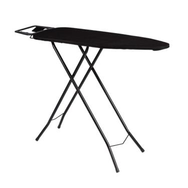 Imagem de Mesa De Passar Roupa Preta com Regulagem de Altura Mor