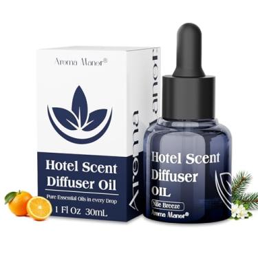 Imagem de Mistura de óleos essenciais aromáticos - Nile Breeze - Óleo de fragrância de hotel para máquina difusora de aromaterapia, jasmim cítrico e madeira de cedro, eleve uma sala grande com aromatizadores de