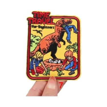 Imagem de Adesivo Bordado Para Camping Ao Ar Livre, Patch De Ferro Para Roupas D