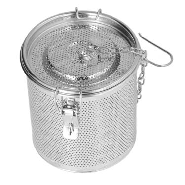 Imagem de Generic Saco de Tempero de Aço Inoxidável, Filtro de Especiarias Com Corrente de Suspensão Longa para Fácil Extração, Adequado para Ervas e Sopas (1,3L)