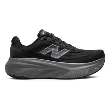 Imagem de Tênis New Balance More V6 Masculino, 41, Preto, Grafite