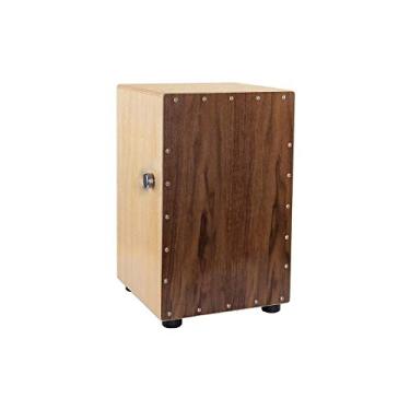 Imagem de Lss9azznmm Tambor de caixa de percussão com cordas internas para efeito de tarola, edição artesanal — Corpo de bétula/placa frontal Dark Olive Burt