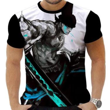 Imagem de Camiseta Camisa Personalizada Anime One Piece Pirata Navio Mar 01 - Za