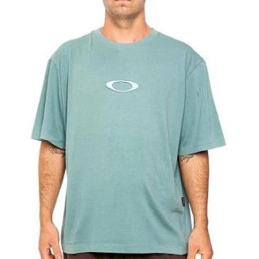 Imagem de Camiseta Oakley Heritage Ellipse Metal SM26-Masculino