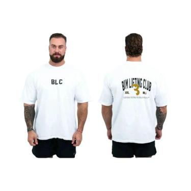 Imagem de Camiseta De Algodão Para Academia Masculina, T-Shirt Cbum Para Homens 